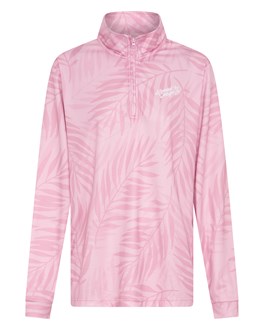 Collared Fishing Jersey Womens Rose Palms